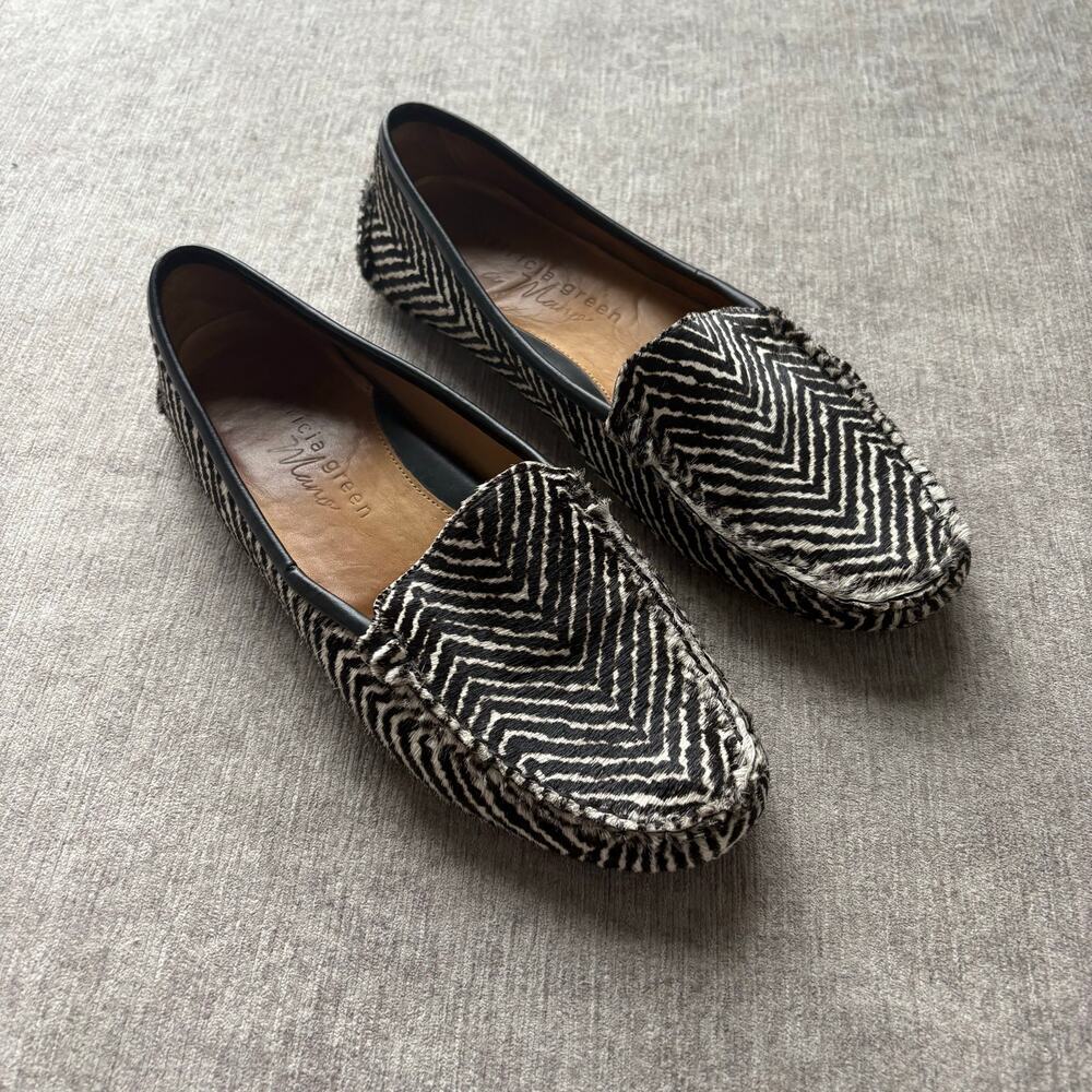 Patricia Green Calf Hair Loafers